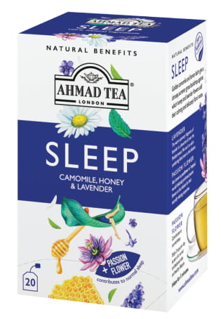 Ahmad Tea Sleep — Чай за добър сън, 20 филтърни пакетчета