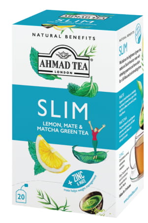 Ahmad Tea Slim — чай за отслабване, 20 филтърни пакетчета
