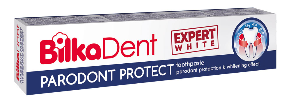 Bilka Dent Expert Parodont Protect White Избелваща паста за зъби 75 мл