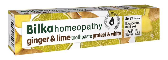 Bilka Homeopathy Ginger & Lime Паста за зъби 75 мл