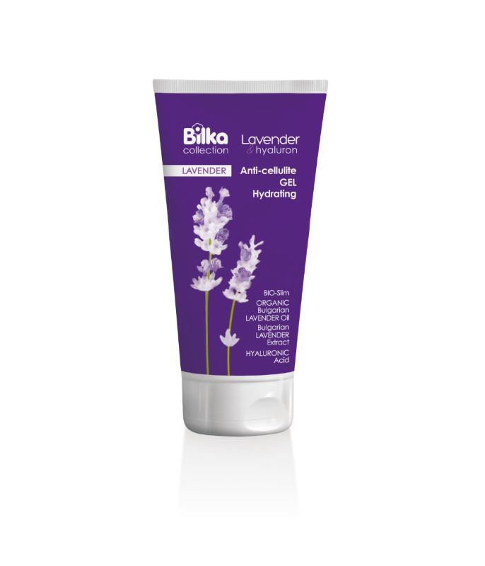 Bilka Lavender & Hyaluron Антицелулитен хидратиращ гел 200 мл