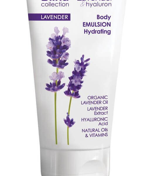 Bilka Lavender & Hyaluron Body Emulsion хидратираща емулсия за тяло 200 мл