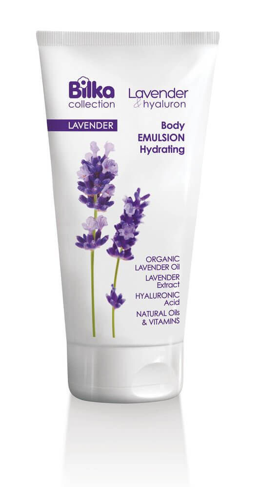 Bilka Lavender & Hyaluron Body Emulsion хидратираща емулсия за тяло 200 мл