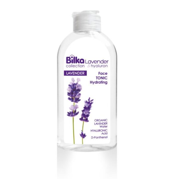 Bilka Lavender & Hyaluron Хидратиращ тоник за лице 200 мл