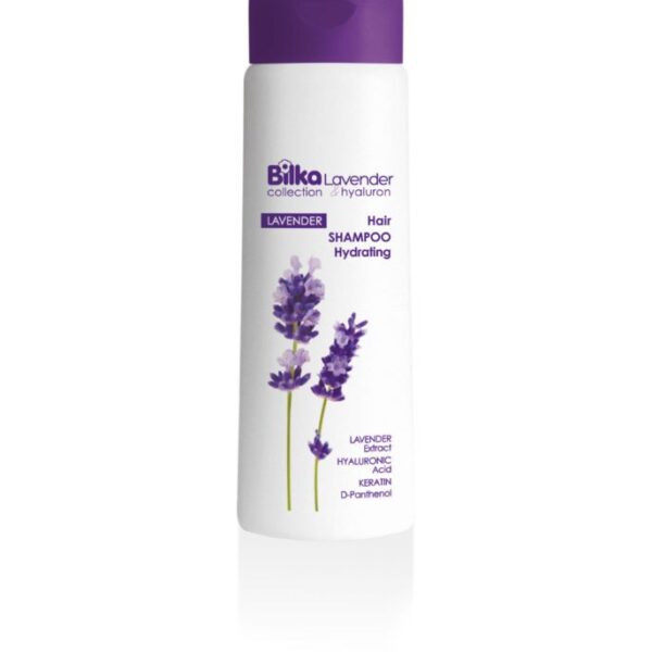 Bilka Lavender & Hyaluron Хидратиращ и регенериращ шампоан за коса 400 мл