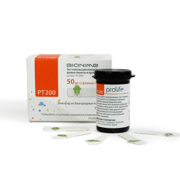 Bionime Prolife PT200 тест ленти за кръвна захар х 50 броя