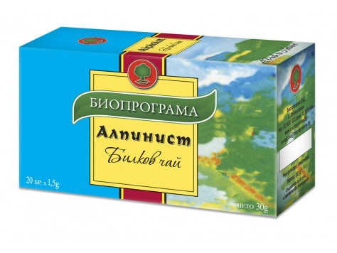 Биопрограма Чай Алпинист х 20 бр
