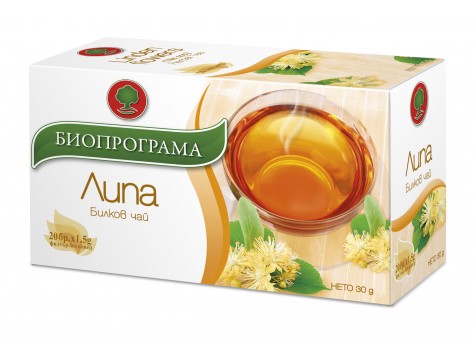 Биопрограма Чай Липа х 20 бр