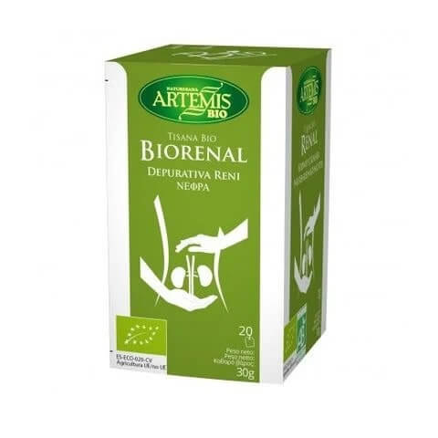 Biorenal Artemis Bio Био чай за бъбреци, 20 филтърни пакетчета
