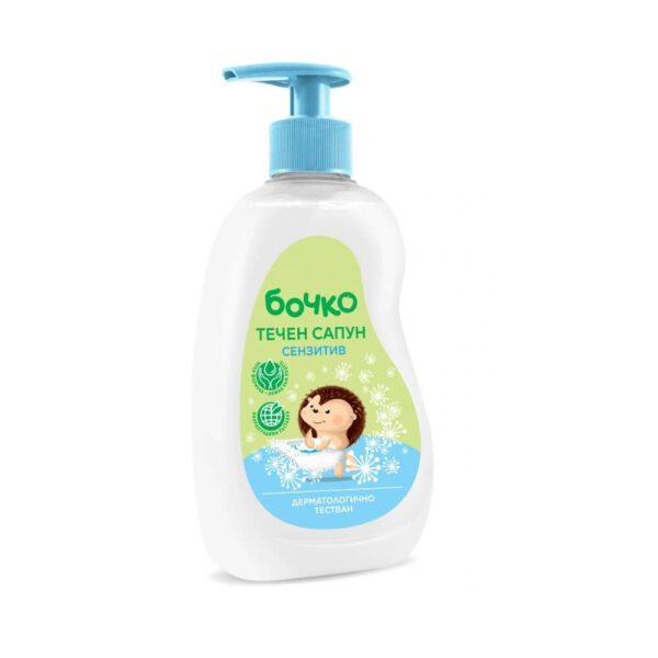 Бочко Течен сапун Сензитив 410 мл