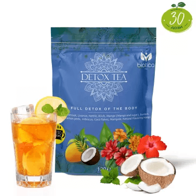 Чай за детоксикация Biotica, 120 г