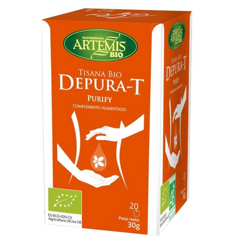 Depura-T Био Чай пречистващ х 20 филтърни пакетчета Artemis Bio