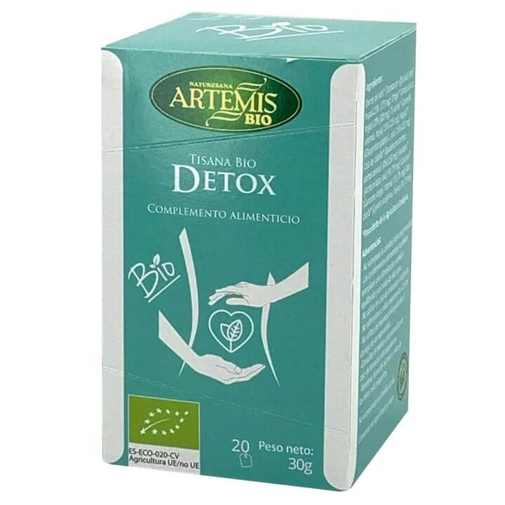 Detox Чай Детокс Био Artemis Bio 30 г x 20 филтърни пакетчета