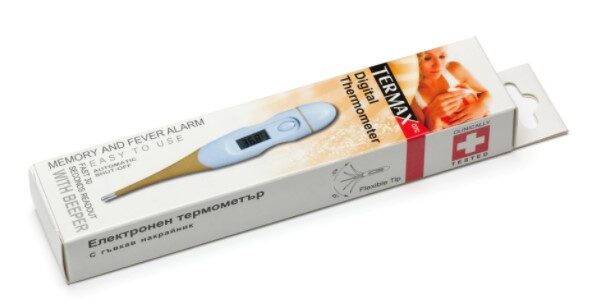 Електронен термометър с гъвкав накрайник Termax Flexible Tip