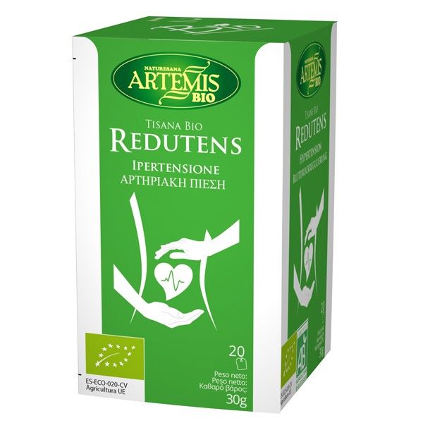 Redutens Artemis Bio Био Чай за регулиране на кръвното налягане, 20 филтърни пакетчета