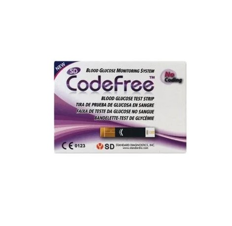 SD Codefree Тест ленти за измерване на кръвна захар х 50 бр