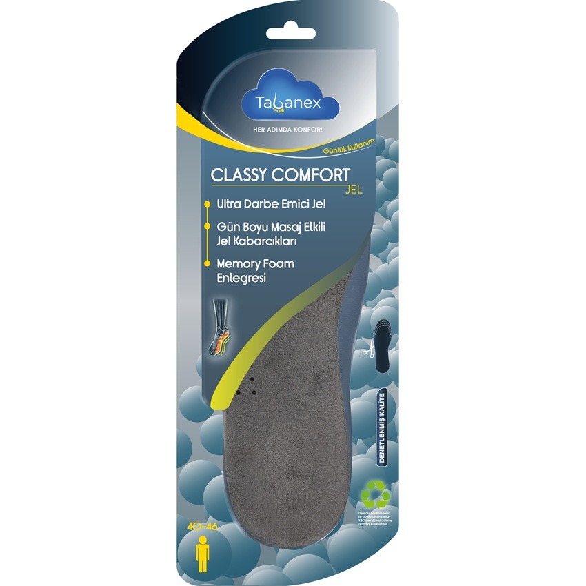 Tabanex Classy Comfort Универсални стелки 40-46