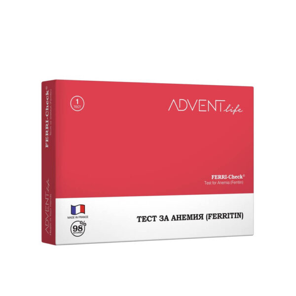 Тест за анемия в домашни условия Advent Life Ferri Check
