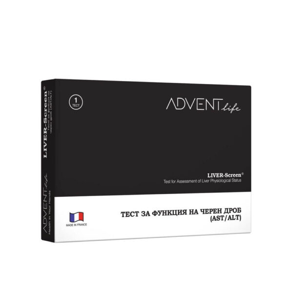 Advent Life Liver Screen — тест за функция на черен дроб у дома (AST/ALT)