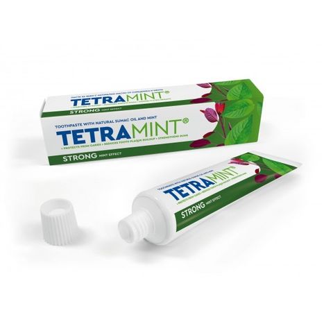 TetraMint Strong Паста за зъби с мента и смърадлика 65 мл