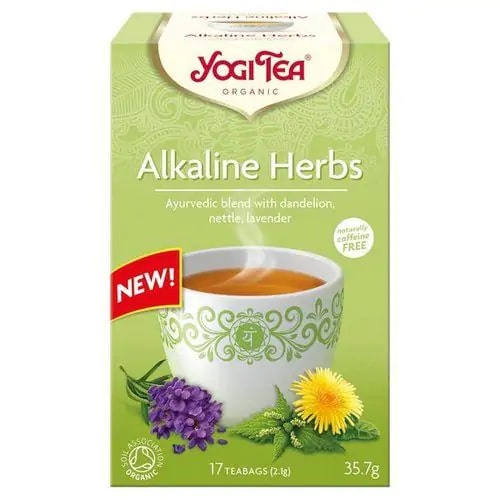 Yogi Tea Аюрведичен био чай с алкални билки 17 пакетчета