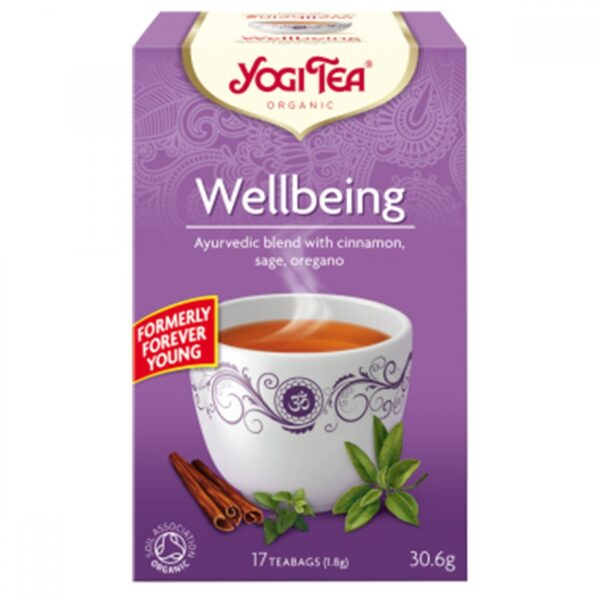 Yogi Tea Вечна Младост аюрведичен био чай, 17 пакетчета