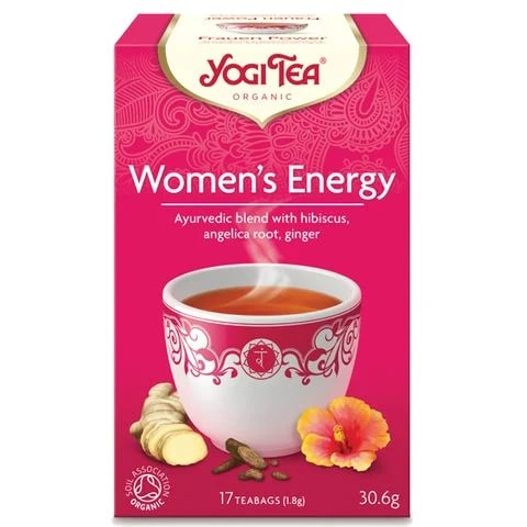 Yogi Tea Женска енергия аюрведичен био чай, 17 пакетчета