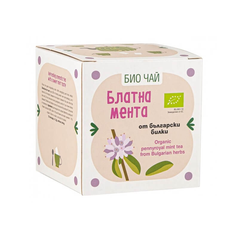 Zoya BG Pure Natural Био чай Блатна мента x 12
