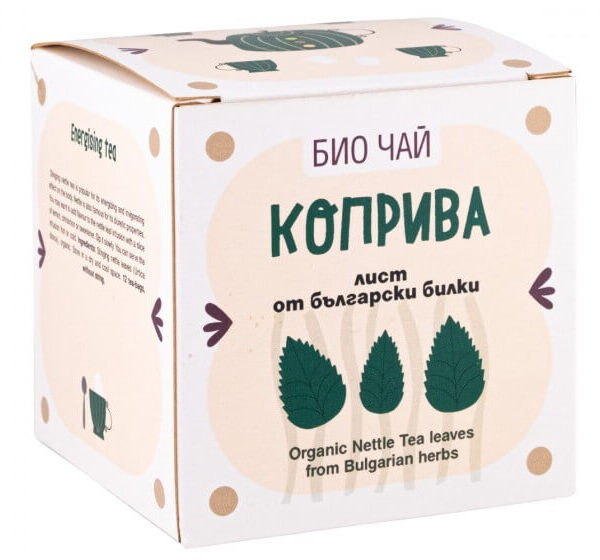 Zoya BG Pure Natural Био чай Коприва лист филтър х 12