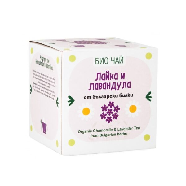 Zoya Pure Natural Био чай Лайка и Лавандула цвят — филтър x 12