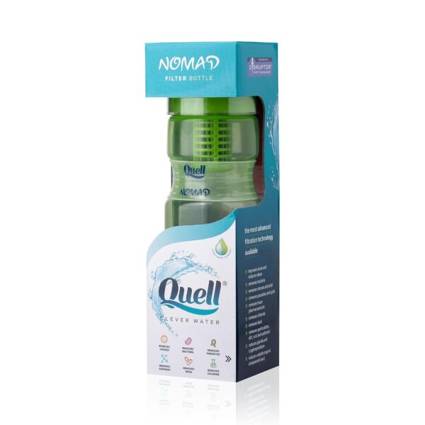 бутилка за вода с филтър quell nomad
