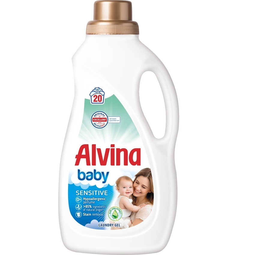 Alvina Baby Aloe Vera Перилен препарат за бебешки дрехи 900 мл
