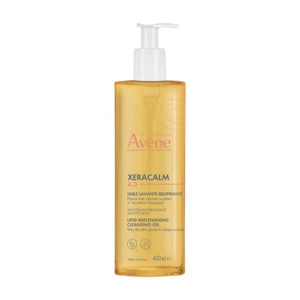 Avene XeraCalm A.D Релипидиращото измиващо олио за кърмачета, деца и възрастни 400 мл