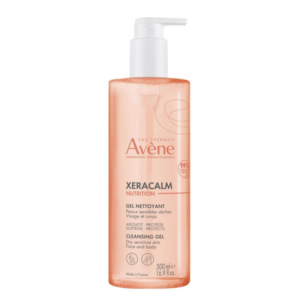 Avene Xeracalm Nutrition Душ-гел за лице и тяло 500 мл
