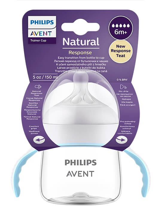Avent Natural Response AirFree Бутилка с биберон с поток 5 6М+ 150 мл