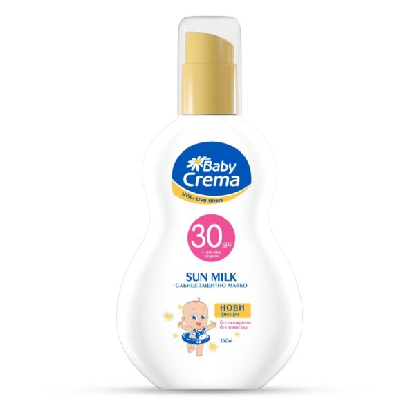 Baby Crema Слъцезащитно спрей мляко за бебета и деца SPF30 150 мл