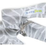 BabyJem Покривало за кърмене с джоб сиво - Image 3