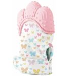 Babyjem Ръкавица за чесане на зъбки розова - Image 2