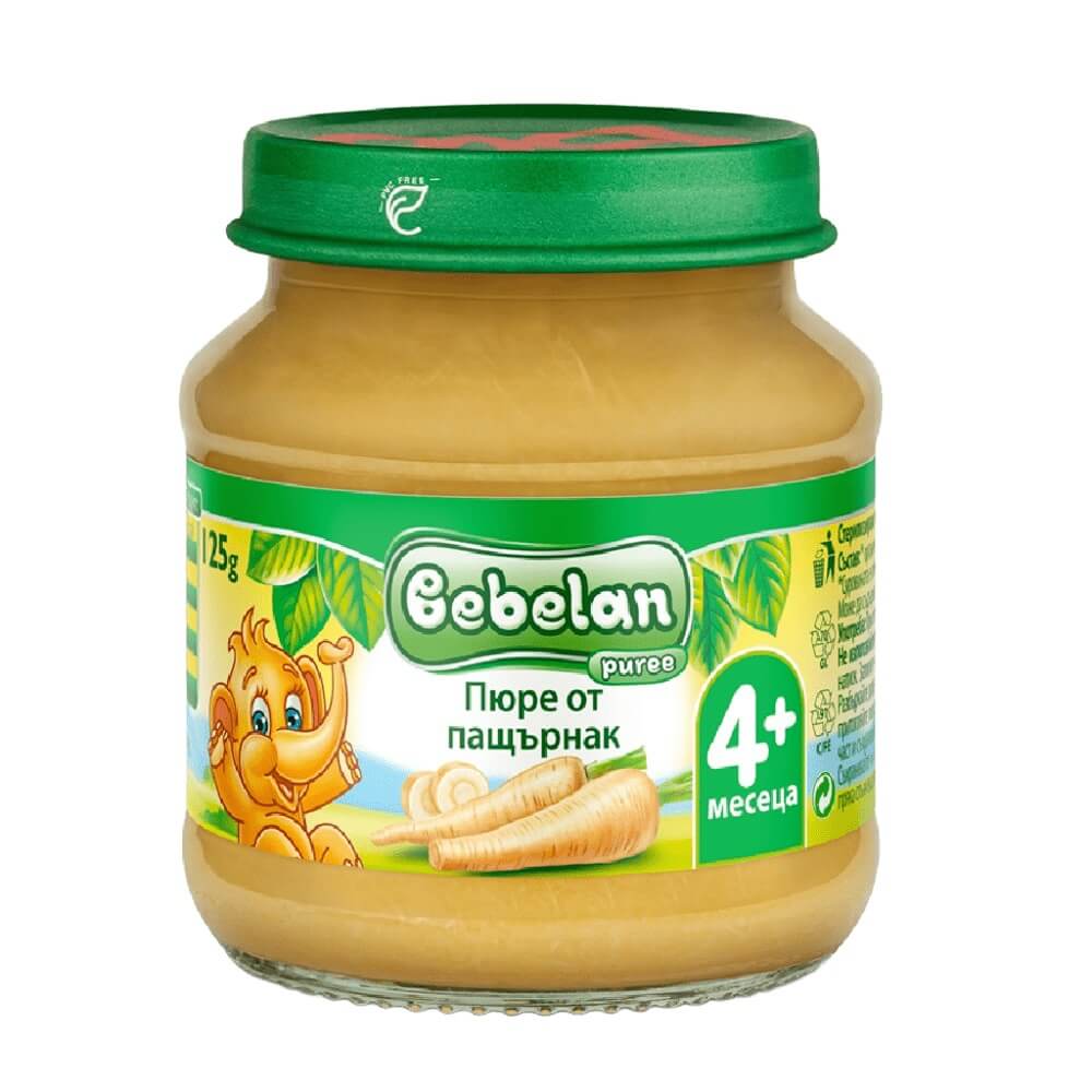 Bebelan Пюре пъщарнак 4М+ 125 г
