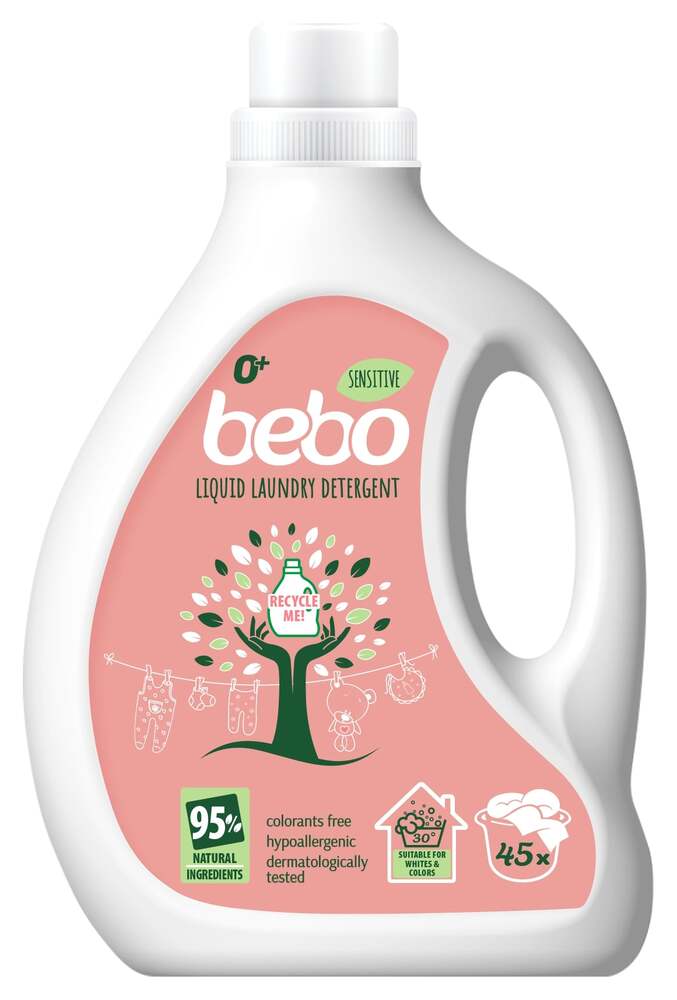 Bebo Сензитив Течен перилен препарат с деликатен аромат 1800 мл