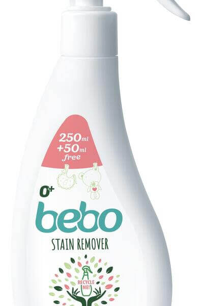 Bebo Спрей за петна за бели и цветни тъкани 250 мл + 50 мл