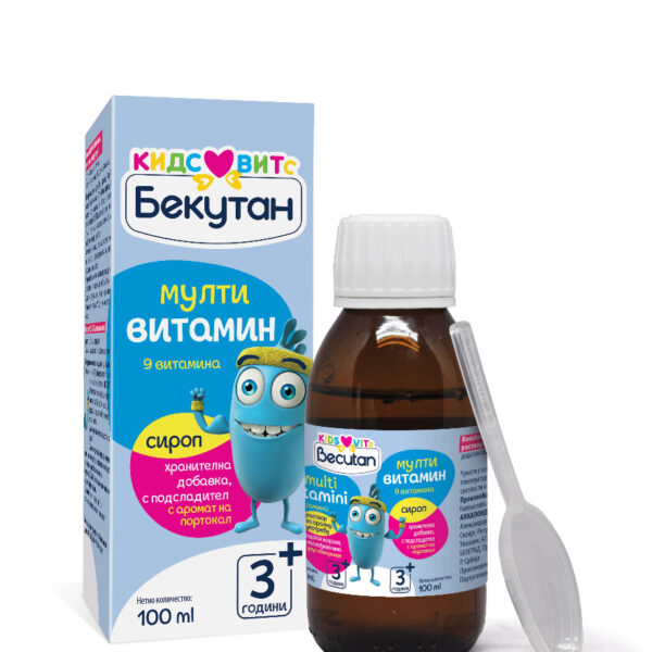 Бекутан КИДС ВИТС Мултивитамин сироп 100 мл Alkaloid