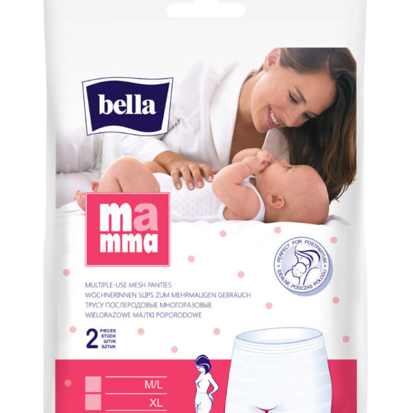 Bella Mamma Еластични гащи за родилки за многократна употреба XL х 2 бр