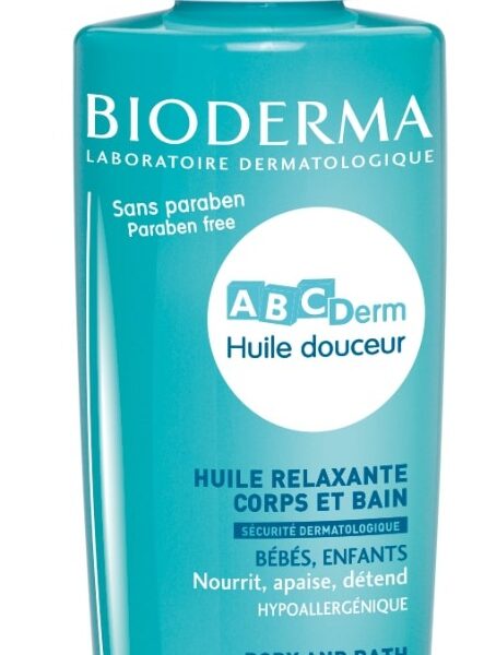 Bioderma ABC Derm Масажно олио за бебета и деца 200 мл