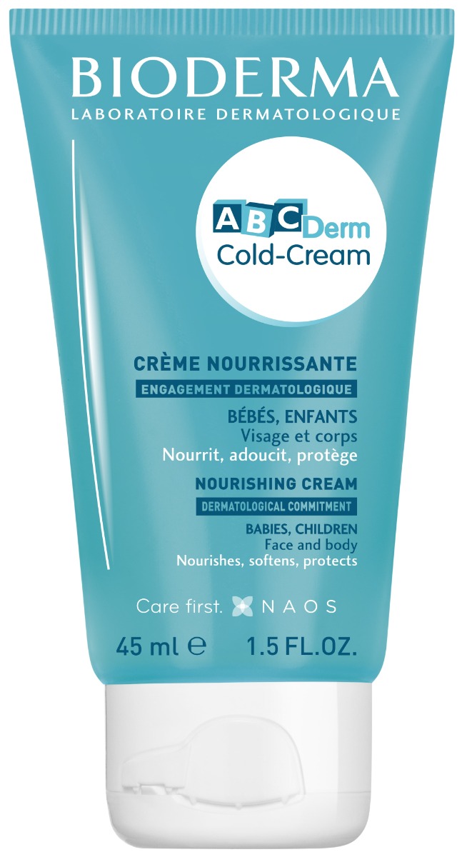Bioderma ABC Derm Подхранващ колд крем за лице и тяло 45 мл