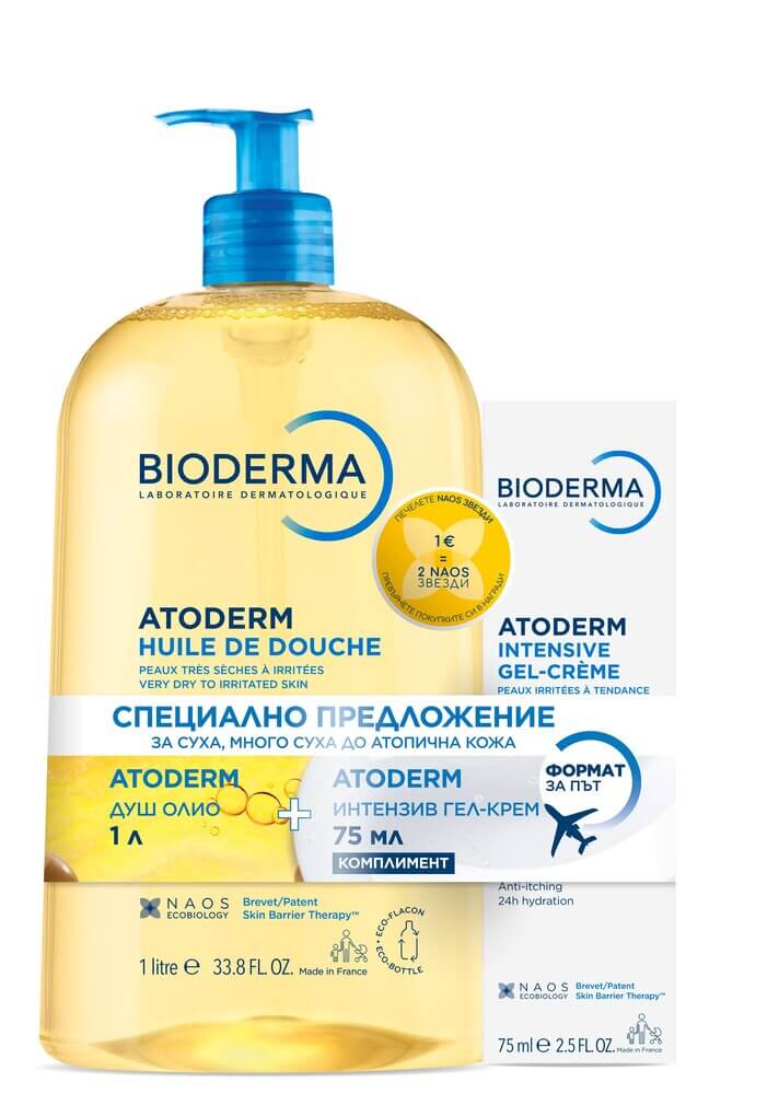 bioderma-atoderm-dush-olio-za-mnogo-suha-i-atopichna-kozha-1000-ml-bioderma-atoderm-intenziven-uspokojavasch-gel-krem-75-ml-komplekt.jpg Bioderma Atoderm Душ-олио за много суха и атопична кожа 1000 мл + Bioderma Atoderm Интензивен успокояващ гел-крем 75 мл Комплект
