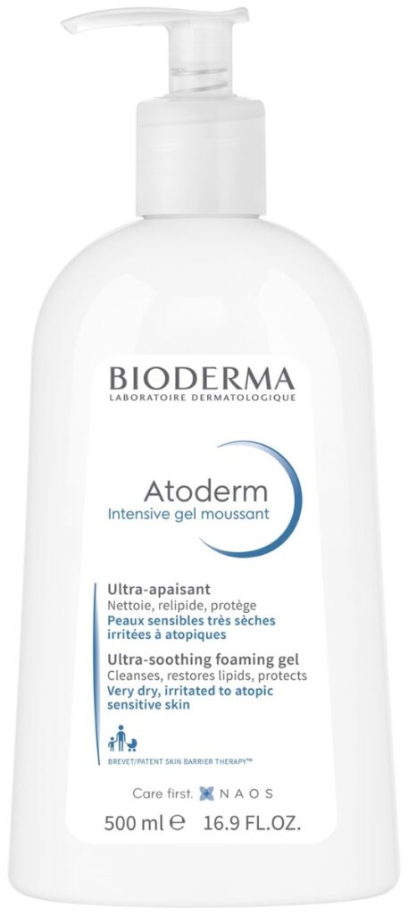 Bioderma Atoderm Intensive Измиващ гел за много суха и атопична кожа 500 мл