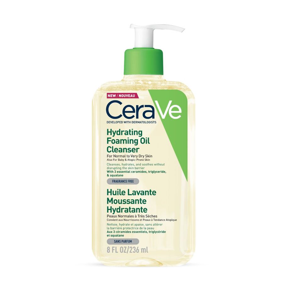 CeraVe Хидратиращо измиващо олио за лице и тяло 236 мл