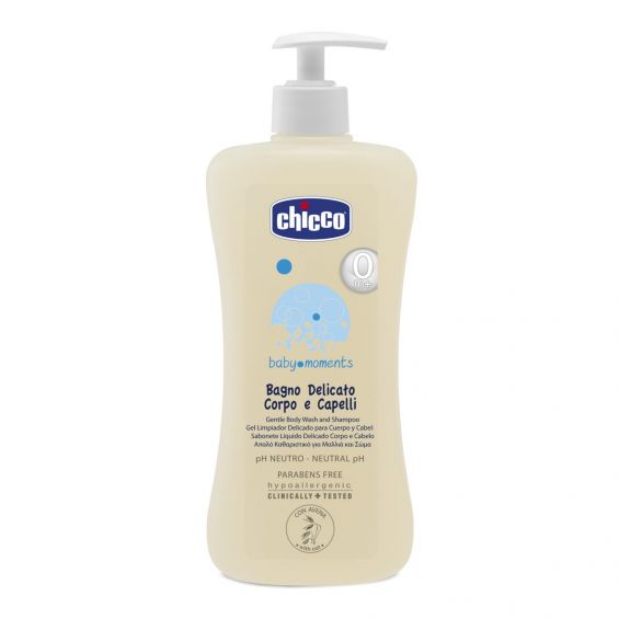 Chicco Baby Moments Corpo e Capelli Шампоан за коса и тяло 500 мл Artsana Italia