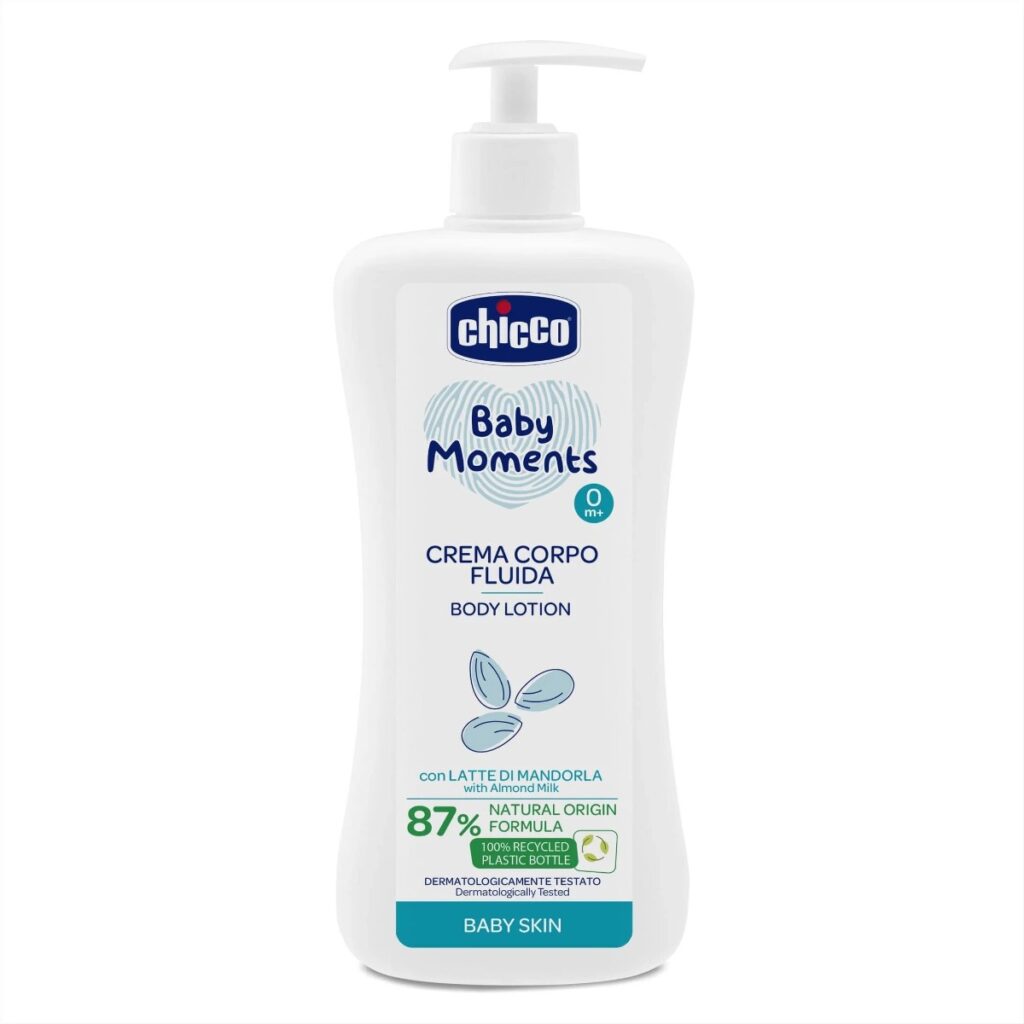 Chicco Baby Moments Crema Corpo Fluida Бебешки лосион за тяло 500 мл Artsana Italia